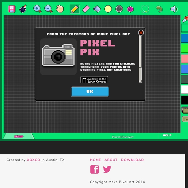 Make Pixel Art - The Original Pixel Art Drawing App for iPad, Mac and PC!