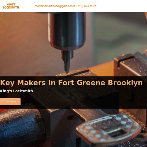 Key Makers in Fort Greene Brooklyn