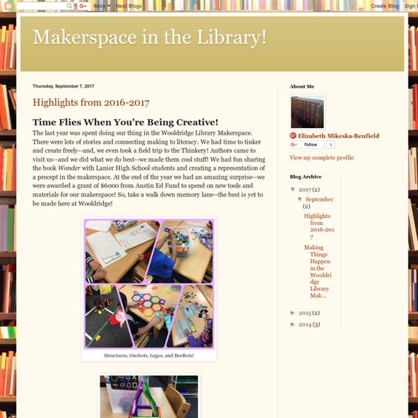 Makerspace in the Library!