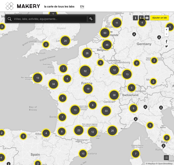 Carte des labs