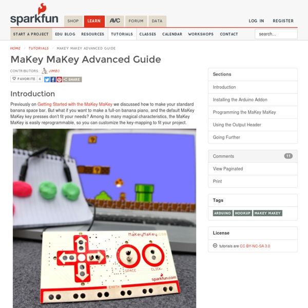 MaKey MaKey Advanced Guide