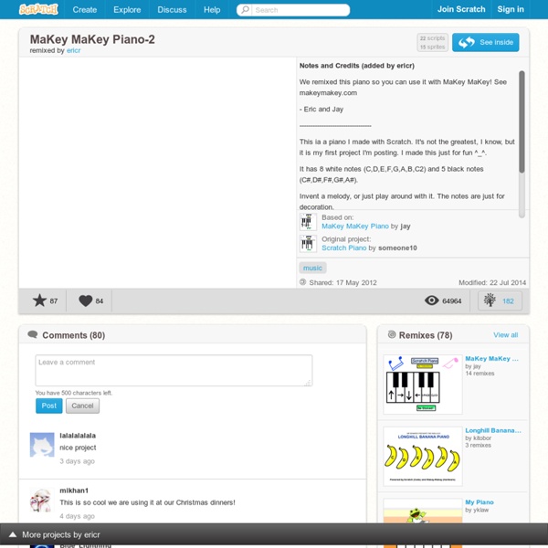MaKey MaKey Piano-2 sur Scratch
