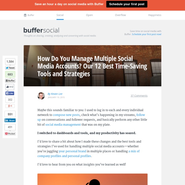 How to Manage Multiple Social Media Accounts