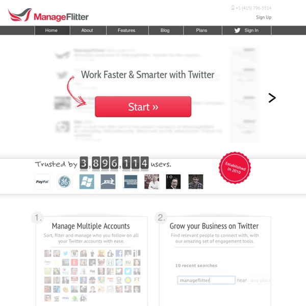 ManageFlitter - Work faster & smarter with Twitter