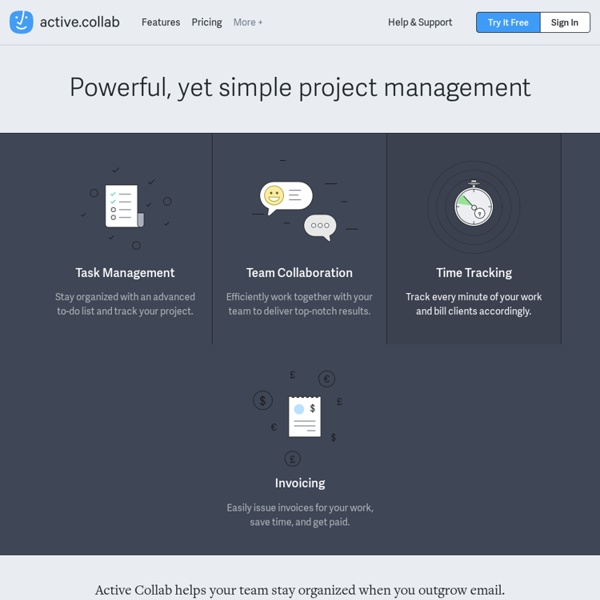 Project Management Software · ActiveCollab