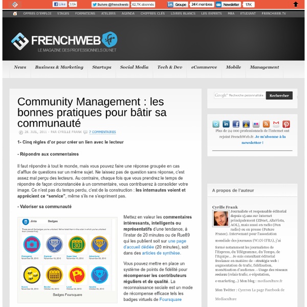 Community Management : les bonnes pratiques pour bâtir sa communauté
