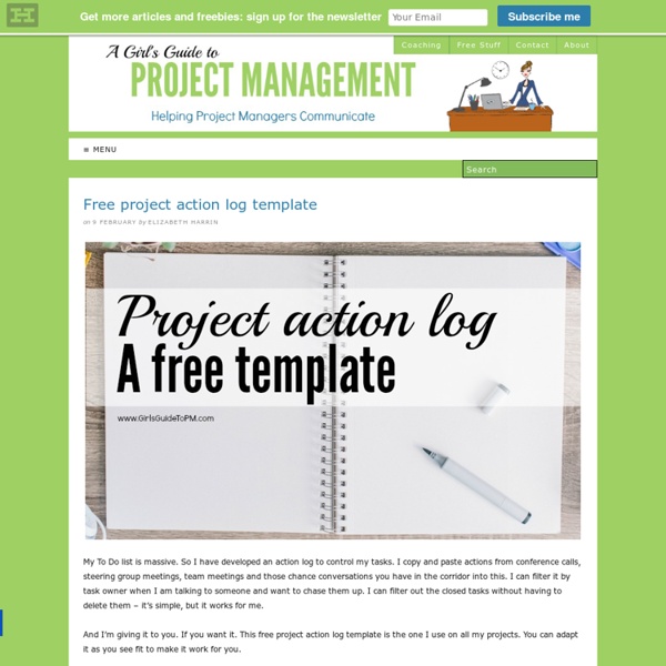 A Girl's Guide to Project Management — Project Management musings for one and all