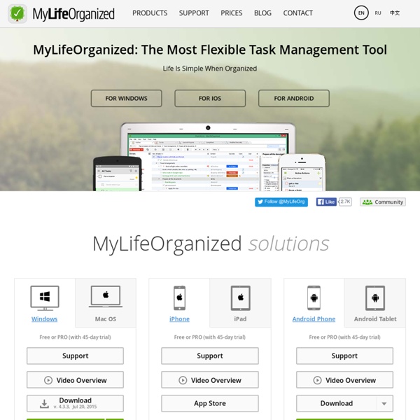 MLO: MyLifeOrganized