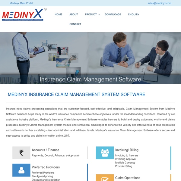 Insurance Claim Management Software, Claim Management System