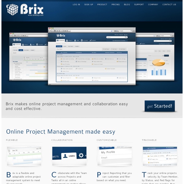 Project Management Software, Project Planning Software, Time Tracking Software, Gantt Chart, Free Project Management Software: BrixHQ
