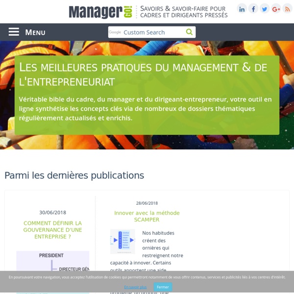 Manager GO! - sélection de ressources pour le management