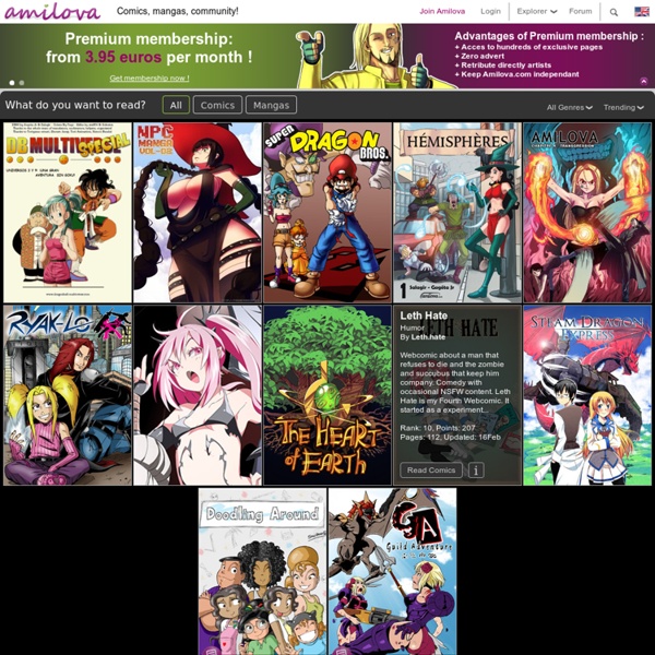 Manga, BD et jeux : Amilova