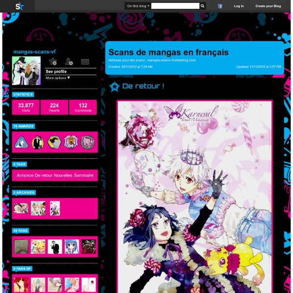 Blog de mangas-scans-vf - Scans de mangas en français - Skyrock.com