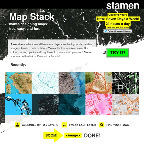 Map Stack by Stamen Pearltrees