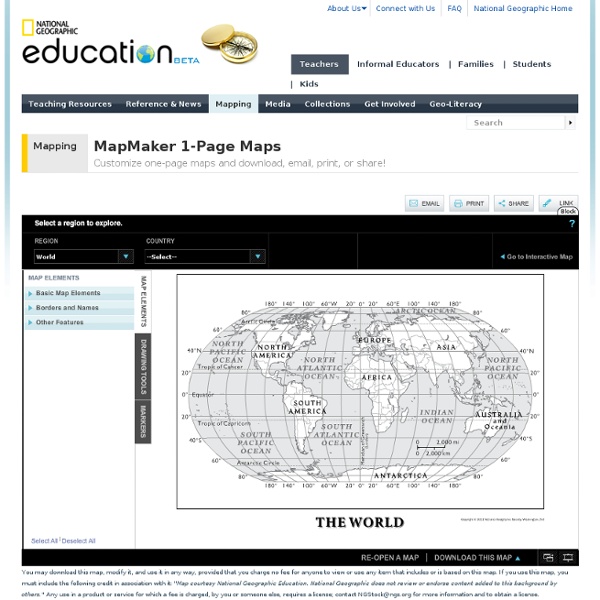 MapMaker Page Maps