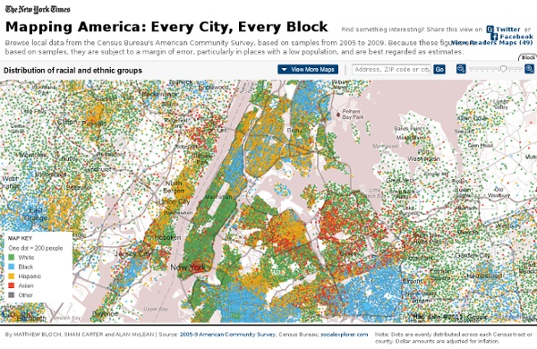 Mapping America — Census Bureau 2005-9 American Community Survey