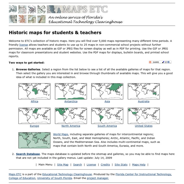 Maps ETC Homepage