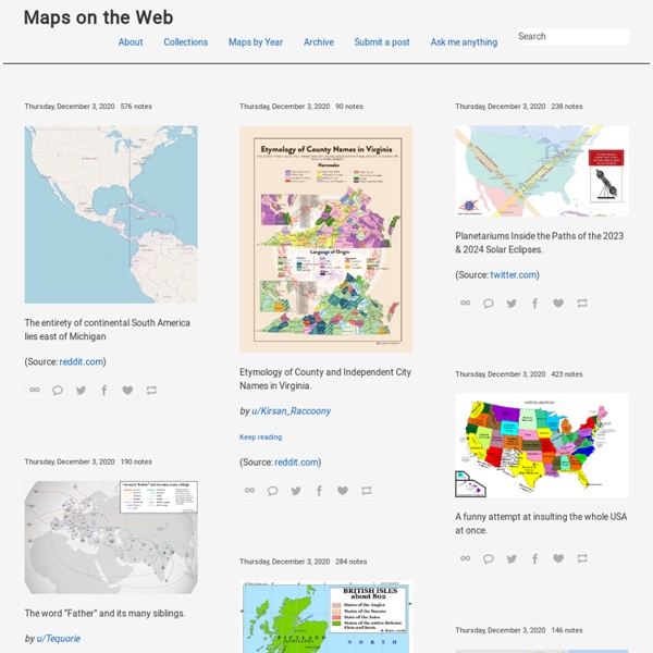 Maps on the Web