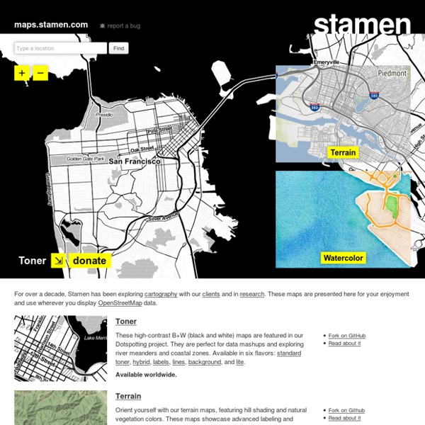 Maps.stamen.com