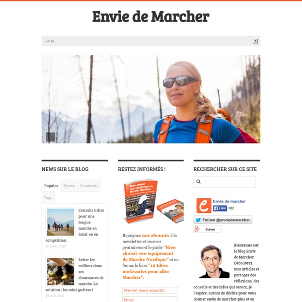 Envie de marcher