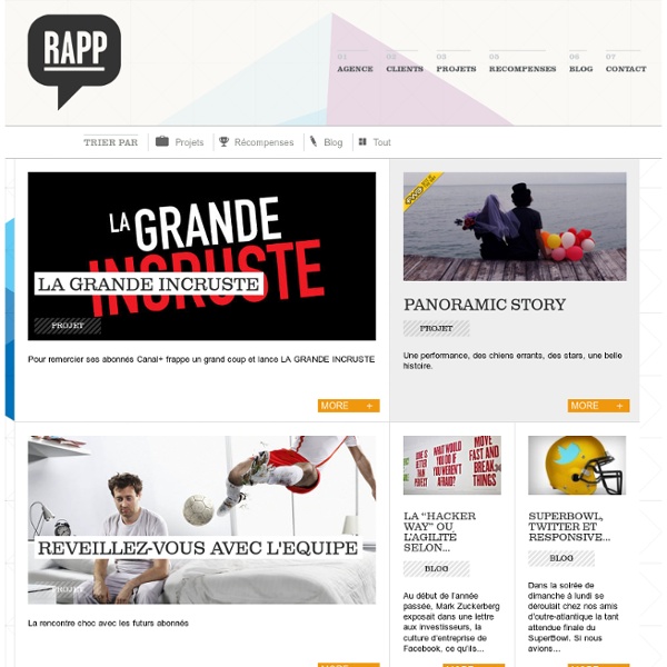 Agence RAPP – Agence de marketing relationnel et de communicatio
