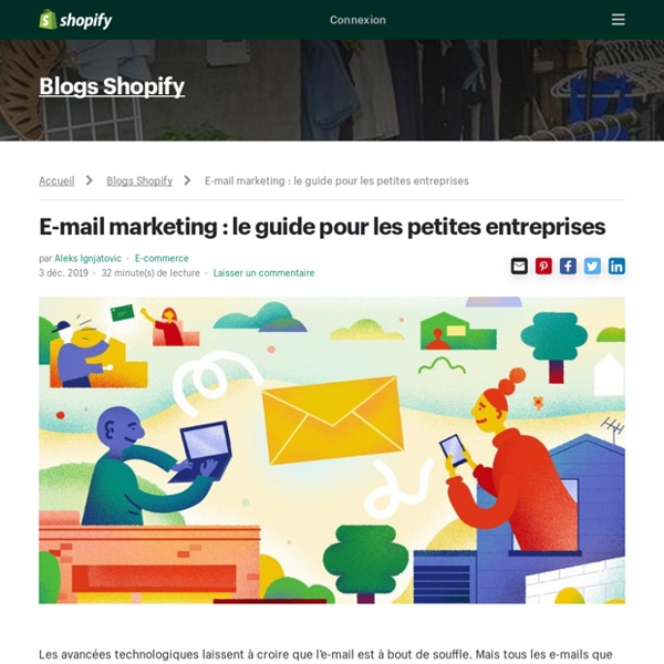 E-mail marketing : le guide pour les petites entreprises — E-commerce