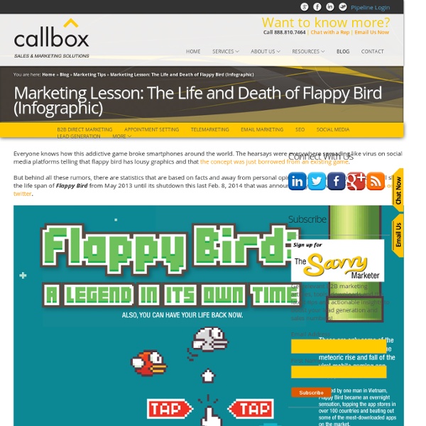 Marketing Lessons: The Life and Death of Flappy Bird