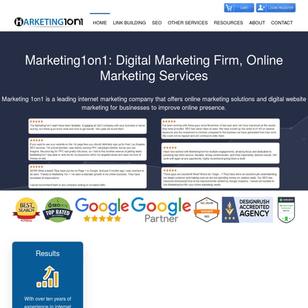 Internet Marketing Services, Online Marketing Company, Website Marketing