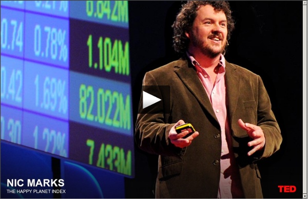Nic Marks: The Happy Planet Index