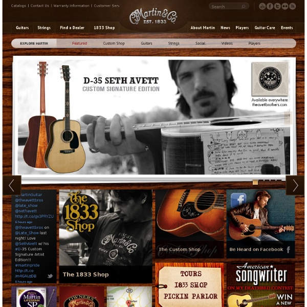 C. F. Martin & Co., Inc. Acoustic Guitars