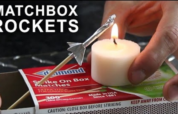How To Make a Matchbox Rocket Launching Kit