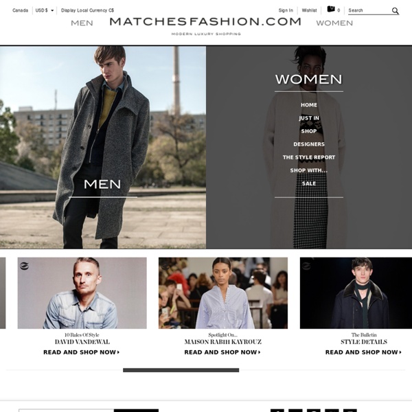 Designer Clothes, Bags, Shoes & Accessories at Matchesfashion.com