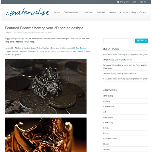 I.materialise (3D printing service blog)