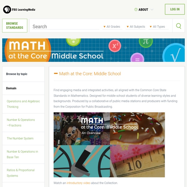 Math at the Core: Middle School