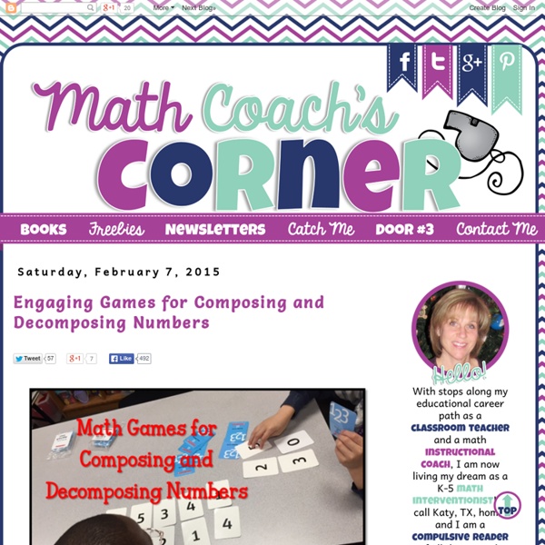 Math Coach's Corner