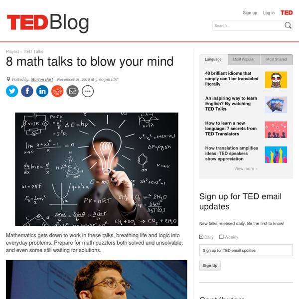 8 math talks to blow your mind