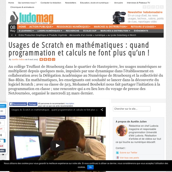 Usages de Scratch en mathématiques : quand programmation et calculs ne font plus qu’un !