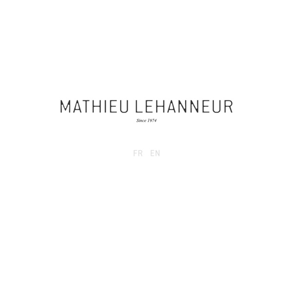 Mathieu Lehanneur