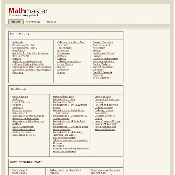 Create math worksheets for free