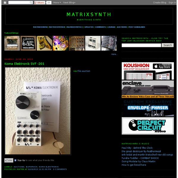 MATRIXSYNTH