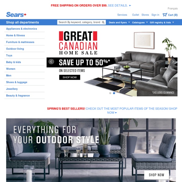 Sears Canada - Online Shopping at Canada's Department Store