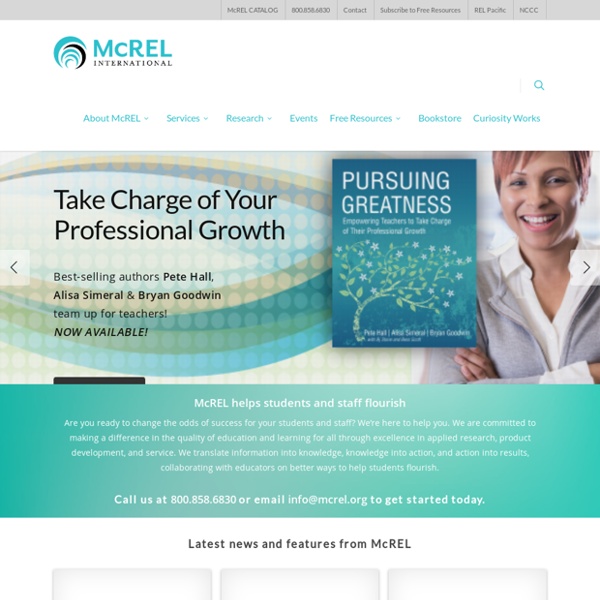 McREL Home - McREL International