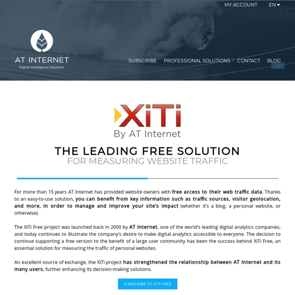 Solution de mesure d'audience Internet XiTi