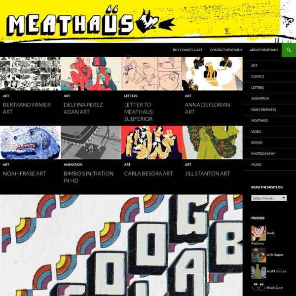 Meathaus Enterprises: Comics + Cartooning + Art + Inspiration