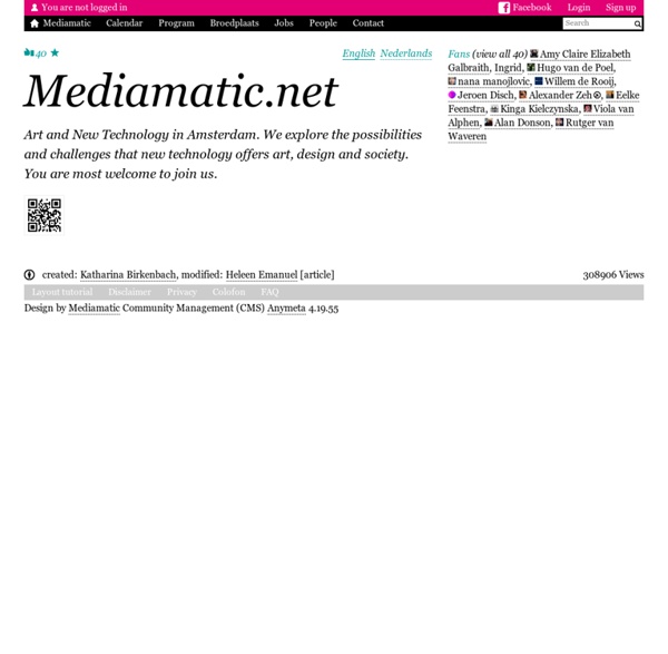 Mediamatic.net