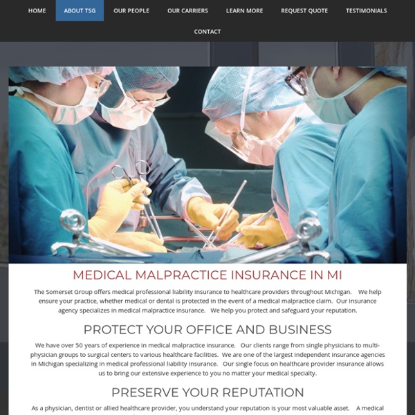 Medical Malpractice Insurance Agency in MI