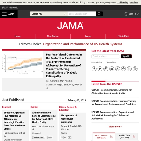 JAMA: The Journal of the American Medical Association