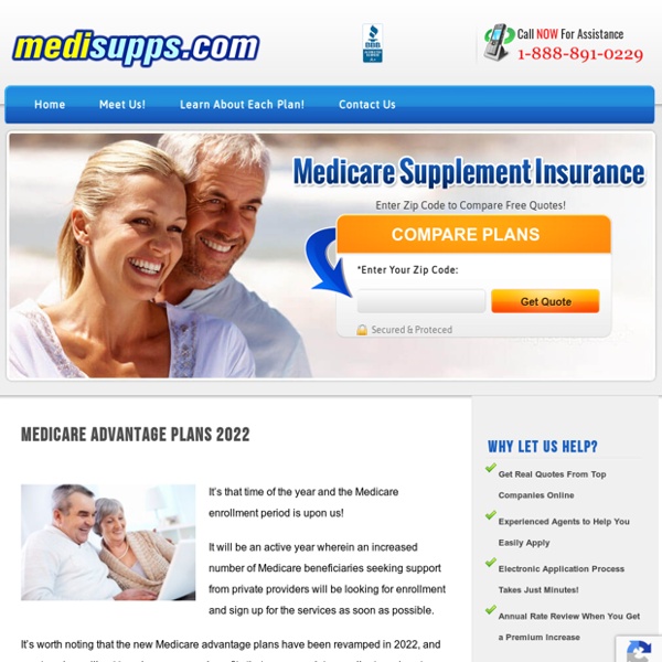 Medicare Advantage Plans 2022