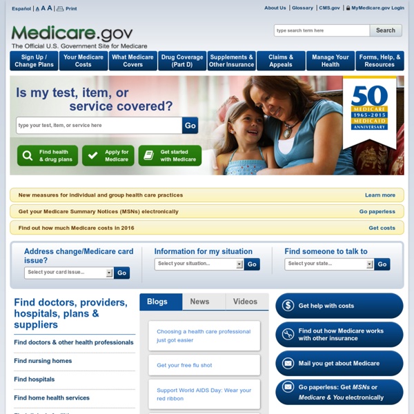 The Official U.S. Government Site for Medicare