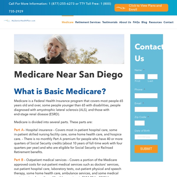 Medicare Services Offered in San Diego, CA